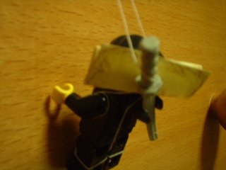 Hope the rope doesn't break...